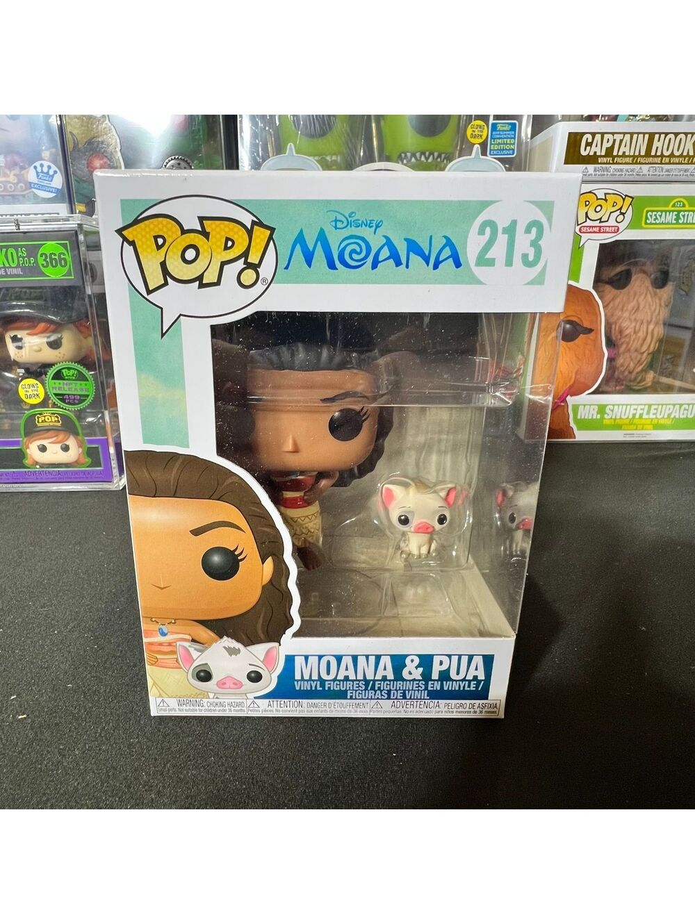 Funko Pop Disney Moana and Pua 213 Vinyl Figure Set Collectible